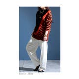 着痩せの魔法日本製変形ボーダーニット レディース セーター | Sawa a la mode | 詳細画像26