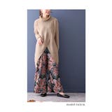 大人カジュアルに決まるフロントクロスニットチュニック レディース ファッション | Sawa a la mode | 詳細画像27 