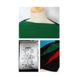 日本製魔法の着痩せ配色長袖ドルマンニット レディース セーター | Sawa a la mode | 詳細画像23