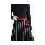 コーデにプラスワンでお洒落度アップな本革ベルト レディース ファッション | Sawa a la mode | 詳細画像12