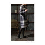 タータンチェックニットワンピース レディースファッション チュニック | Sawa a la mode | 詳細画像18 