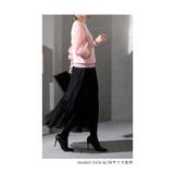 シフォンなのに暖かい裏フリースプリーツスカート レディース ファッション | Sawa a la mode | 詳細画像32