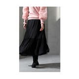 シフォンなのに暖かい裏フリースプリーツスカート レディース ファッション | Sawa a la mode | 詳細画像33