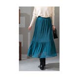 シフォンなのに暖かい裏フリースプリーツスカート レディース ファッション | Sawa a la mode | 詳細画像36