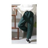 シルエット上手のキルティングパンツ レディース ファッション | Sawa a la mode | 詳細画像8