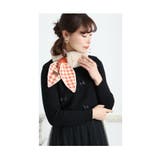 思わず触れたくなるふわふわ千鳥格子柄ニットファーマフラー レディース ファッション | Sawa a la mode | 詳細画像3