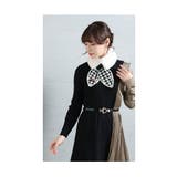 思わず触れたくなるふわふわ千鳥格子柄ニットファーマフラー レディース ファッション | Sawa a la mode | 詳細画像18