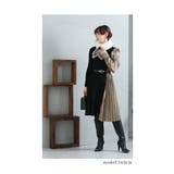 思わず触れたくなるふわふわ千鳥格子柄ニットファーマフラー レディース ファッション | Sawa a la mode | 詳細画像24
