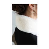 思わず触れたくなるふわふわ千鳥格子柄ニットファーマフラー レディース ファッション | Sawa a la mode | 詳細画像27