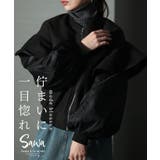ボリューム袖が印象的なモードブルゾン レディース アウター | Sawa a la mode | 詳細画像1 
