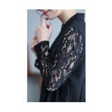 エレガントなレースを纏う切替フレアシャツチュニック レディース ファッション | Sawa a la mode | 詳細画像23 