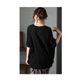 立体で魅せるコットンドルマンニット レディース トップス | Sawa a la mode | 詳細画像12