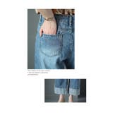 こだわり光る裾切替えデニムパンツ レディース パンツ | Sawa a la mode | 詳細画像12