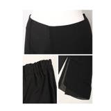 ふわっと靡くシフォンのケープスリーブパンツドレス レディース ファッション | Sawa a la mode | 詳細画像24