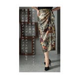 女っぽいボタニカルラップスカート レディース ファッション | Sawa a la mode | 詳細画像6