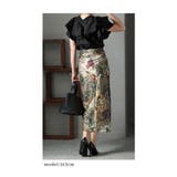 女っぽいボタニカルラップスカート レディース ファッション | Sawa a la mode | 詳細画像7