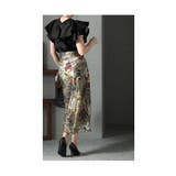 女っぽいボタニカルラップスカート レディース ファッション | Sawa a la mode | 詳細画像17