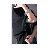 着痩せの魔法日本製変形ボーダーニット レディース セーター | Sawa a la mode | 詳細画像18