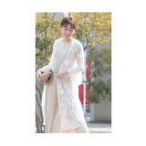 涼しげな純白ベールに包まれる上品ロングカーディガン レディース ファッション | Sawa a la mode | 詳細画像7