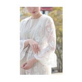 涼しげな純白ベールに包まれる上品ロングカーディガン レディース ファッション | Sawa a la mode | 詳細画像10