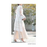 涼しげな純白ベールに包まれる上品ロングカーディガン レディース ファッション | Sawa a la mode | 詳細画像20