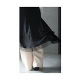 2wayで着られるイレギュラーヘムワンピース レディース 膝下 | Sawa a la mode | 詳細画像16