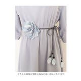 ふわり薔薇のコサージュが咲く華やかロープベルト レディース ファッション | Sawa a la mode | 詳細画像5