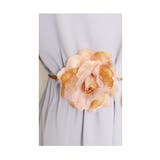 ふわり薔薇のコサージュが咲く華やかロープベルト レディース ファッション | Sawa a la mode | 詳細画像19