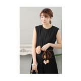 ふわり薔薇のコサージュが咲く華やかロープベルト レディース ファッション | Sawa a la mode | 詳細画像20