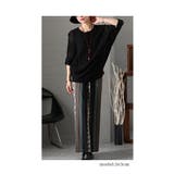 日本製透かし編みドルマンニット レディース サマーセーター | Sawa a la mode | 詳細画像10