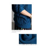 日本製透かし編みドルマンニット レディース サマーセーター | Sawa a la mode | 詳細画像17