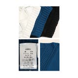 日本製透かし編みドルマンニット レディース サマーセーター | Sawa a la mode | 詳細画像24