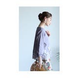 裾に広がる繊細レースのふんわり袖カットソートップス レディース ファッション | Sawa a la mode | 詳細画像21 