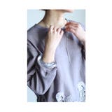 裾に広がる繊細レースのふんわり袖カットソートップス レディース ファッション | Sawa a la mode | 詳細画像22 