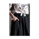 大切な日の特別な黒裾レースフレアスカート スカート フレアスカート | Sawa a la mode | 詳細画像10 