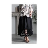 大切な日の特別な黒裾レースフレアスカート スカート フレアスカート | Sawa a la mode | 詳細画像15 