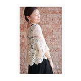 重ねても涼しげな華やかクロシェ編みトップス レディース ファッション | Sawa a la mode | 詳細画像30
