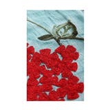 浮き上がる立体の花刺繍コットンシャツチュニック レディース ファッション | Sawa a la mode | 詳細画像3 