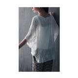 浮かび上がる花刺繍Vネックドルマンブラウス ブラウス シャツ | Sawa a la mode | 詳細画像10