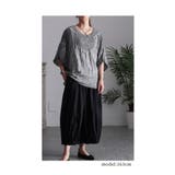 浮かび上がる花刺繍Vネックドルマンブラウス ブラウス シャツ | Sawa a la mode | 詳細画像11