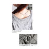 浮かび上がる花刺繍Vネックドルマンブラウス ブラウス シャツ | Sawa a la mode | 詳細画像12