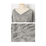 浮かび上がる花刺繍Vネックドルマンブラウス ブラウス シャツ | Sawa a la mode | 詳細画像23