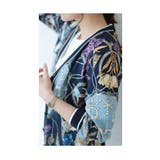 大人を彩るスカーフ模様の滑らかな上品カーディガン レディース ファッション | Sawa a la mode | 詳細画像11 