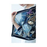 大人を彩るスカーフ模様の滑らかな上品カーディガン レディース ファッション | Sawa a la mode | 詳細画像15 