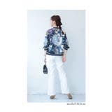大人を彩るスカーフ模様の滑らかな上品カーディガン レディース ファッション | Sawa a la mode | 詳細画像19 