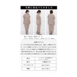 ラフに決まる楊柳セットアップ レディース トップス | Sawa a la mode | 詳細画像24