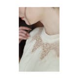 透き通るデコルテシアーな刺繍レースニットトップス レディース ファッション | Sawa a la mode | 詳細画像2 