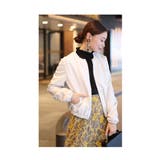 上品に羽織れるラムレザーライダースジャケット レディース ファッション | Sawa a la mode | 詳細画像10