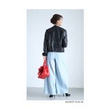 上品に羽織れるラムレザーライダースジャケット レディース ファッション | Sawa a la mode | 詳細画像31
