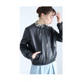上品に羽織れるラムレザーライダースジャケット レディース ファッション | Sawa a la mode | 詳細画像32